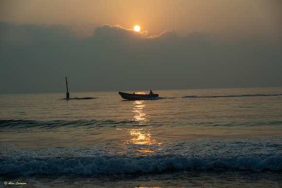 Boat at Sunset #2